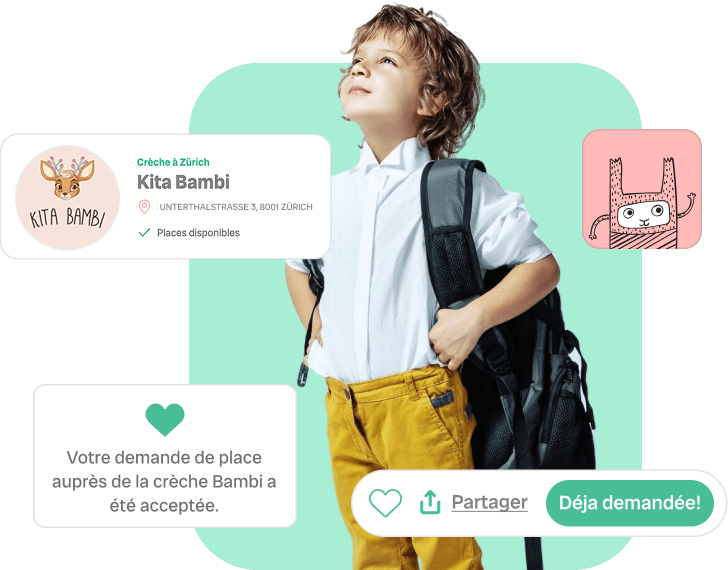 Comparez les crèches en Suisse : profils vérifiés, prix transparents et demandes directes. Awina simplifie votre recherche idéale.